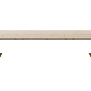 Mestna/vrtna klop Corten FLANCO B4