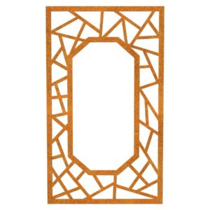 Vrtni panel Corten DECORA 6
