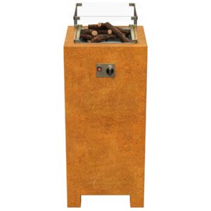 Corten plinski kamin GASSO 1