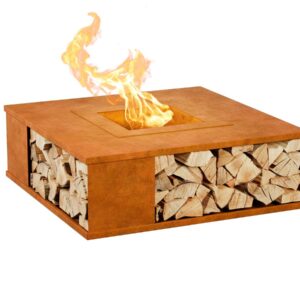 Kamin Corten INDY kvadraten