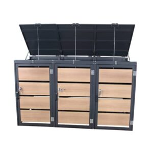 Smetarnik Wood, 3x120L